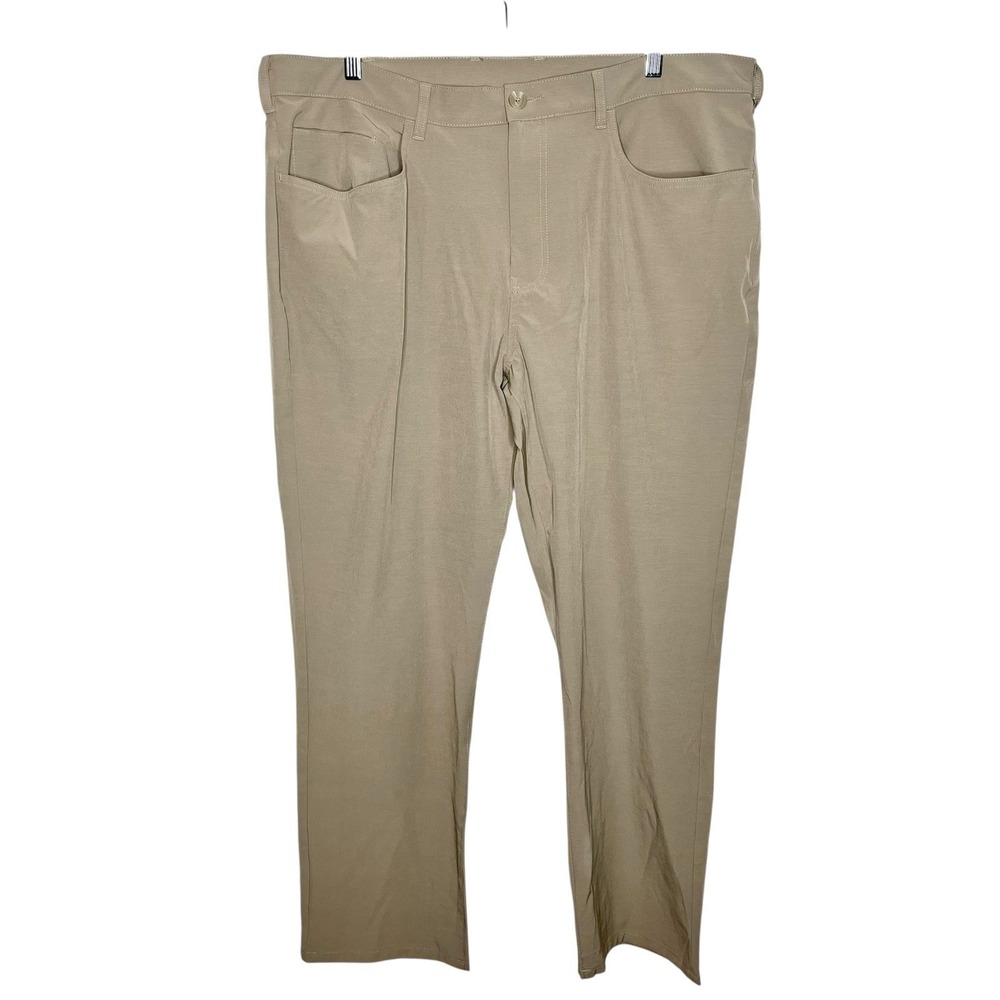 Callaway Golf Pants Khaki Mens Size 40x30 Stretch Straight Leg